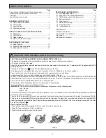 Preview for 2 page of Panasonic MC-UG522 Operating Instructions Manual