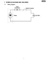 Предварительный просмотр 3 страницы Panasonic MC-UG581-01 Service Manual