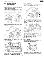 Предварительный просмотр 11 страницы Panasonic MC-UG581-01 Service Manual