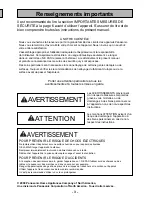 Предварительный просмотр 3 страницы Panasonic MC-UG693 Operating Instructions Manual