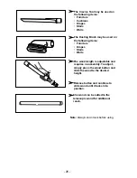 Предварительный просмотр 26 страницы Panasonic MC-UG725 Operating Instructions Manual