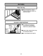 Предварительный просмотр 28 страницы Panasonic MC-UG725 Operating Instructions Manual