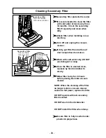 Предварительный просмотр 36 страницы Panasonic MC-UG725 Operating Instructions Manual