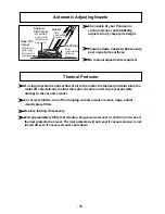 Предварительный просмотр 34 страницы Panasonic MC-UG729 Operating Instructions Manual