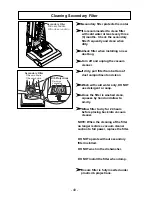 Предварительный просмотр 40 страницы Panasonic MC-UG729 Operating Instructions Manual