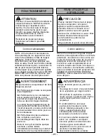 Предварительный просмотр 21 страницы Panasonic MC-UL425 Operating Instructions Manual