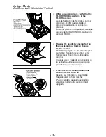 Preview for 18 page of Panasonic MC-UL555 Operating Instructions Manual