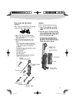 Предварительный просмотр 7 страницы Panasonic MC-UL712 Operating Instructions Manual