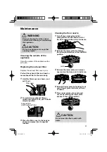 Предварительный просмотр 9 страницы Panasonic MC-UL712 Operating Instructions Manual