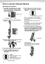 Предварительный просмотр 8 страницы Panasonic MC-UL742 Operating Instructions Manual