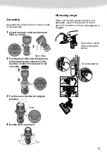 Предварительный просмотр 13 страницы Panasonic MC-UL742 Operating Instructions Manual