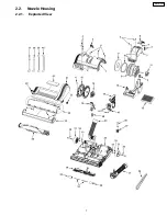 Предварительный просмотр 7 страницы Panasonic MC-UL810-00 Servise Manual