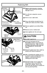 Предварительный просмотр 44 страницы Panasonic MC-UL810 Operating Instructions Manual