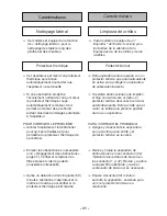 Предварительный просмотр 31 страницы Panasonic MC-UL815 Operating Instructions Manual