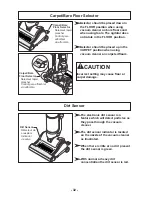 Предварительный просмотр 32 страницы Panasonic MC-UL815 Operating Instructions Manual