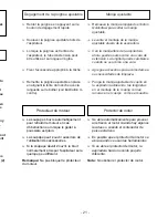 Предварительный просмотр 21 страницы Panasonic MC-UL910 Operating Instructions Manual