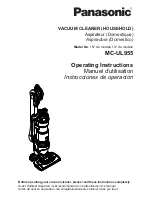 Предварительный просмотр 1 страницы Panasonic MC-UL955 Operating Instructions Manual