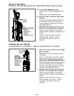 Предварительный просмотр 22 страницы Panasonic MC-UL955 Operating Instructions Manual