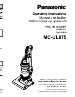 Panasonic MC-UL975 Operating Instructions Manual предпросмотр