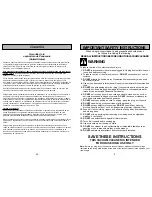 Preview for 5 page of Panasonic MC-V5006 Operating Instructions Manual