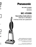 Panasonic MC-V5009 Operating Instructions Manual предпросмотр