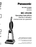 Panasonic MC-V5239 Operating Instructions Manual предпросмотр