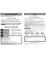 Предварительный просмотр 2 страницы Panasonic MC-V5391C Operating Instructions Manual