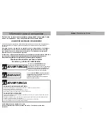 Предварительный просмотр 4 страницы Panasonic MC-V5491 Operating Instructions Manual