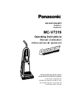 Panasonic MC-V7319 Operating Instructions Manual предпросмотр