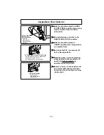 Предварительный просмотр 18 страницы Panasonic MC-V7319 Operating Instructions Manual