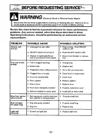 Предварительный просмотр 20 страницы Panasonic MC-V7358 Operating Manual