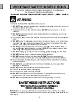 Предварительный просмотр 5 страницы Panasonic MC-V7531C Operating Instructions Manual