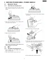 Предварительный просмотр 9 страницы Panasonic MC-V9634-00 Service Manual