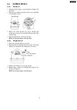 Предварительный просмотр 13 страницы Panasonic MC-V9634-00 Service Manual