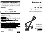 Panasonic MC-V9644 Operating Instructions Manual предпросмотр