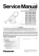 Panasonic MC-YL620Y149-OM Service Manual предпросмотр