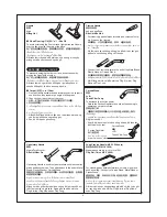 Предварительный просмотр 6 страницы Panasonic MC-YL628 Operating Instructions Manual