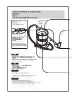 Предварительный просмотр 9 страницы Panasonic MC-YL628 Operating Instructions Manual