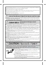 Предварительный просмотр 3 страницы Panasonic MC-YL631 Operating Instructions Manual