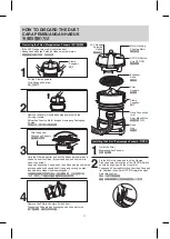 Предварительный просмотр 11 страницы Panasonic MC-YL637 Operating Instructions Manual