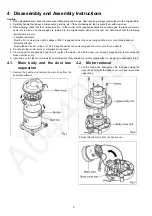 Предварительный просмотр 6 страницы Panasonic MC-YL699-S146 Service Manual