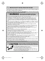 Предварительный просмотр 2 страницы Panasonic MC-YL778 Operating Instructions Manual