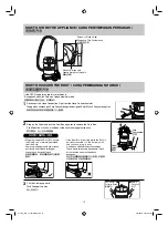 Предварительный просмотр 12 страницы Panasonic MC-YL778 Operating Instructions Manual