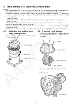 Предварительный просмотр 6 страницы Panasonic MC-YL799-N147 Service Manual