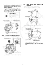 Предварительный просмотр 8 страницы Panasonic MC-YL799-N147 Service Manual