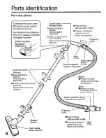 Предварительный просмотр 8 страницы Panasonic MC3900 - CANISTER VACCUM Operating Instructions Manual