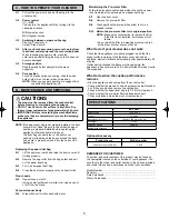 Предварительный просмотр 5 страницы Panasonic MCCG381 - CANISTER VACUUM - MULTI LANGUAGE Operating Instructions Manual