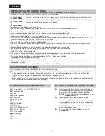 Предварительный просмотр 4 страницы Panasonic MCCG467 - CANISTER VAC - MULTI LANGUAGE Operating Instructions Manual