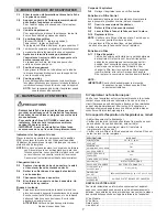 Предварительный просмотр 7 страницы Panasonic MCCG467 - CANISTER VAC - MULTI LANGUAGE Operating Instructions Manual