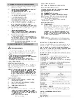 Предварительный просмотр 9 страницы Panasonic MCCG467 - CANISTER VAC - MULTI LANGUAGE Operating Instructions Manual